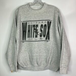 Vintage Salem Sportswear White Sox Grey Crewneck Sweatshirt XL 90s